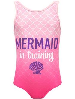 Harry Bear Girls' Mermaid Swimsuit