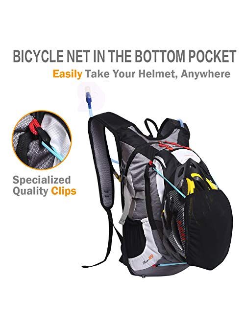 LOCALLION Cycling Backpack Bike Pack Outdoor Daypack Running 18L