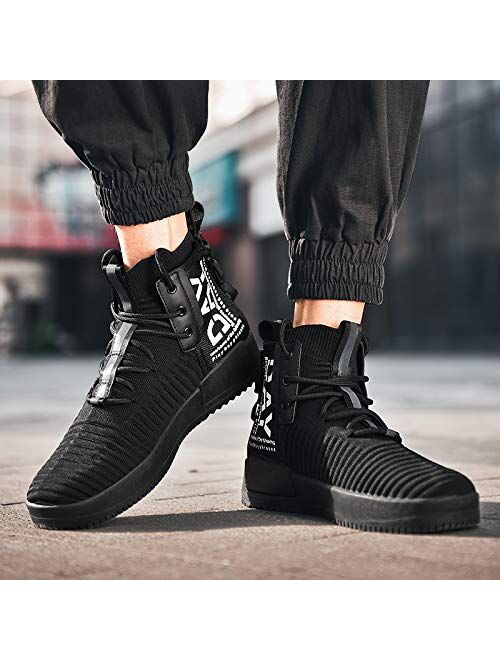 Mens Balenciaga Look Fashion Sneaker High-Top Casual Sports Athletic Walking Shoe Running Shoes