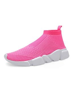 Casbeam Women's Balenciaga Look Running Knit Comfortable Lightweight Breathable Casual Sports Shoes Fashion Sneakers Slip-On Walking Shoes