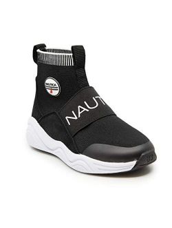 Kids Boys Silas Youth High-Top Sock Slip-On Sneaker with Extra Ankle Support