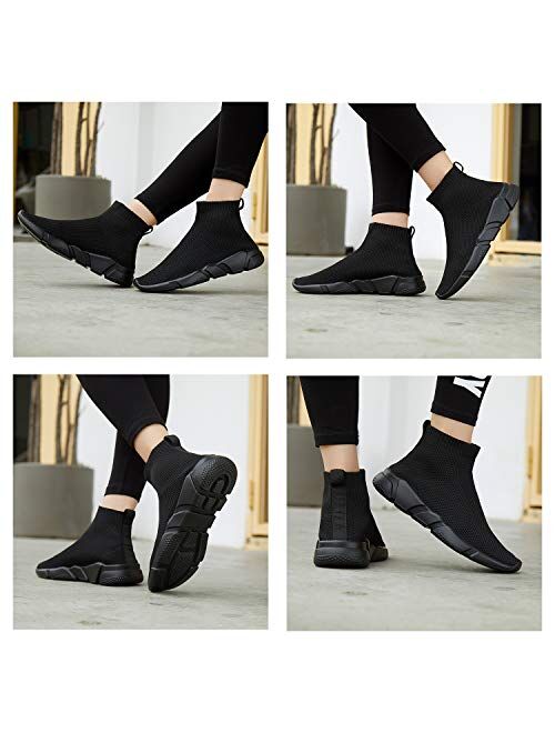 A-PIE Women's Balenciaga Look Casual Walking Shoes Breathable Lightweight Mesh Slip on Sneaker