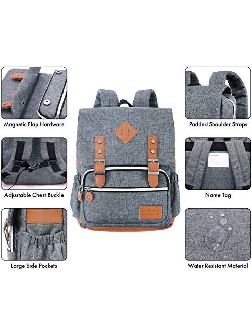 14 Peaks Classic Kids and Toddler Backpack in Gray or Teal