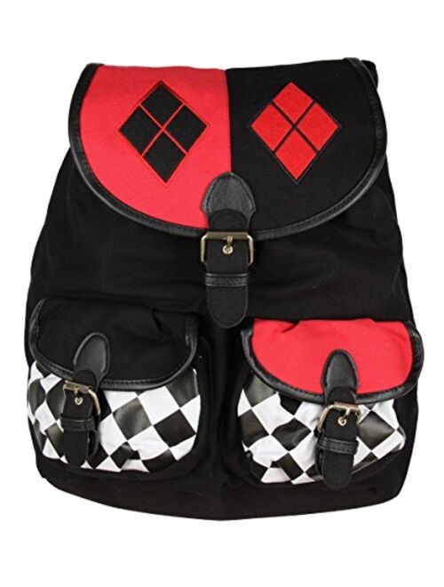 Bioworld DC Comics Harley Quinn Knapsack Mochila 14x 17en
