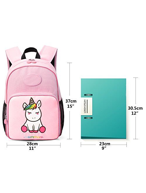 mommore Cute Unicorn Kids Backpack Preschool Toddler Backpack for 3-7 Years Old Boys/Girls