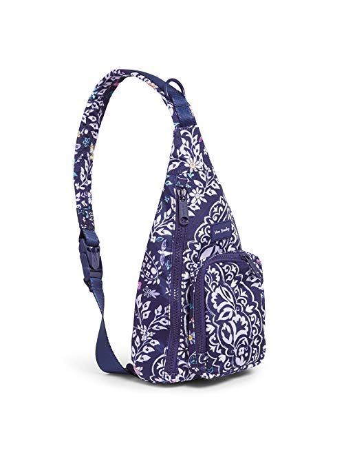 Vera Bradley Women's Recycled Lighten Up Reactive Mini Sling Backpack Bookbag