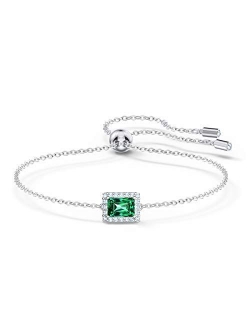 Women's Angelic Necklace & Bracelet Green and White Crystal Jewelry Collection