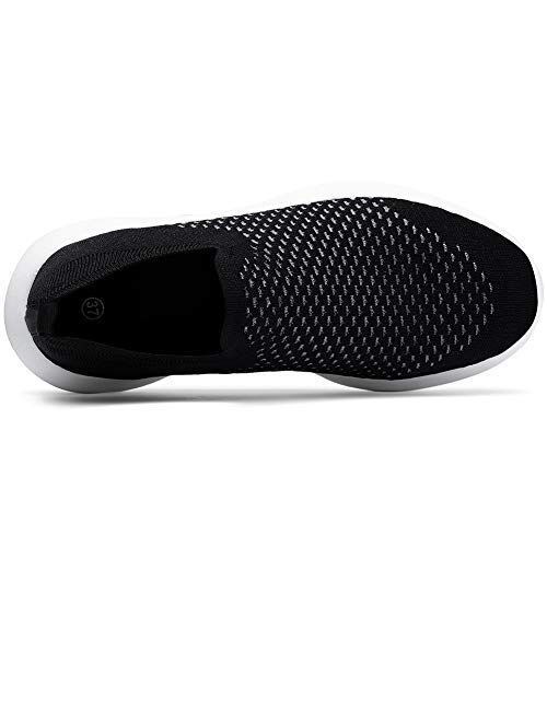 LANCROP Women's Sock Walking Shoes Balenciaga Look Comfortable Slip on Easy Office Sneakers