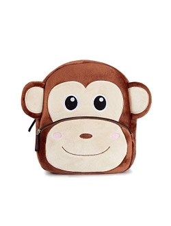 Cute Kids Toddler Backpack Plush Toy Animal Cartoon Children Bag for 2~5 Years Baby