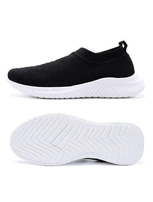 FUDYNMALC Men's Fashion Walking Sock Shoes Lightweight Breathable Mesh Tennis Sneakers Comfortable Balenciaga Look Running Shoes