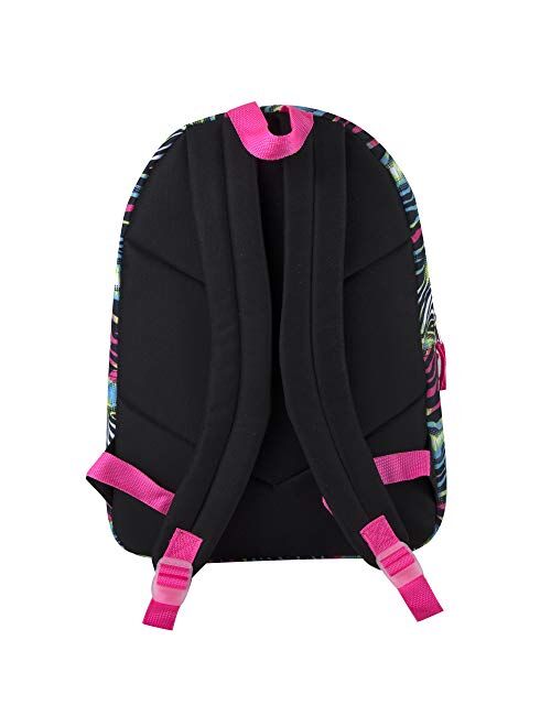 Madison & Dakota Reversible Glitter Sequin Backpacks for Girls and Women, with Padded Back and Adjustable Straps