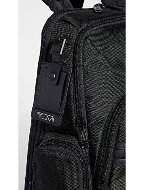 TUMI - Alpha Bravo Nathan Leather Laptop Backpack - 15 Inch Computer Bag for Men and Women