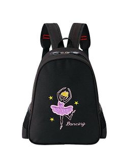BAOHULU Toddler Backpack Ballet Dance Bag 9 Colors for Girls 2-8Y