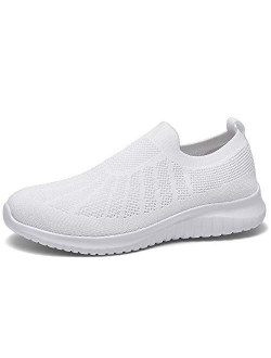 Zuwoigo Men's Mesh Walking Shoes - Slip On Balenciaga Look Casual Comfortable Sneaker