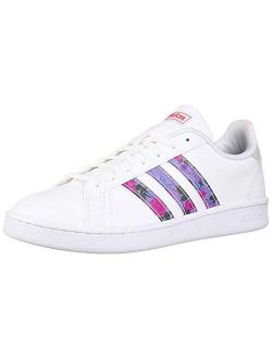 Womens Grand Court Sneakers Shoes - White