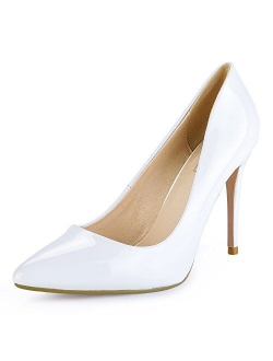 Women's IN4 Classic Pointed Toe High Heels Pumps Wedding Dress Office Shoes
