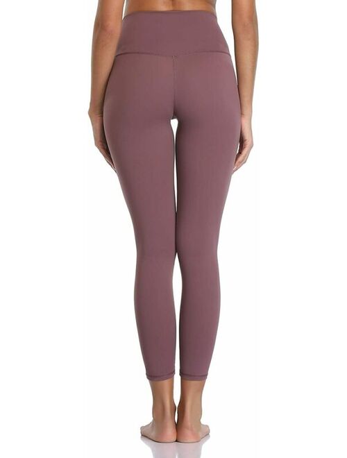 Colorfulkoala Women's Buttery Soft High Waisted Yoga Pants 7/8 Length Leggings