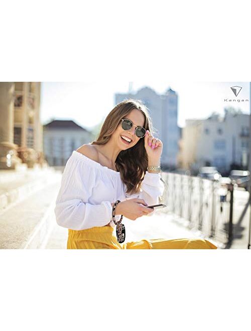 Kangan Key Ring Wristlet Keychain Bracelets Bangle Keyring - Large Circle Leather Tassel Bracelet Holder For Women Gift