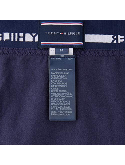 Tommy Hilfiger Men's 3 Pack Premium Essentials Low Rise Trunks, Blue, M