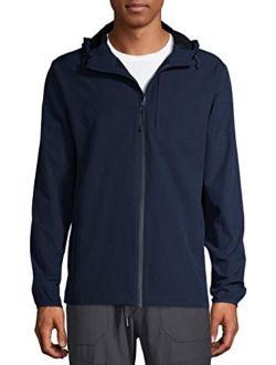 Men's Long-Sleeve Full Zip Lightweight Hooded Jacket