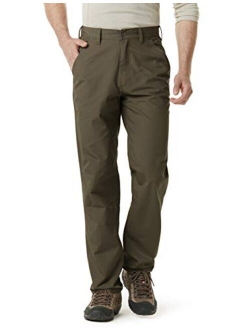 Men's Ripstop Work Pants, Water Repellent Tactical Pants, Outdoor Utility Operator EDC Straight/Cargo Pants