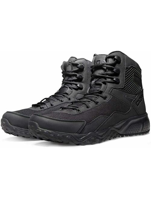 CQR Men's Military Tactical Boots, Water Repellent Lightweight Mid-Ankle Combat