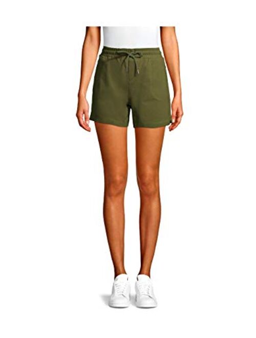 Athletic Works Women's Commuter Shorts (Large 12/14, Green)
