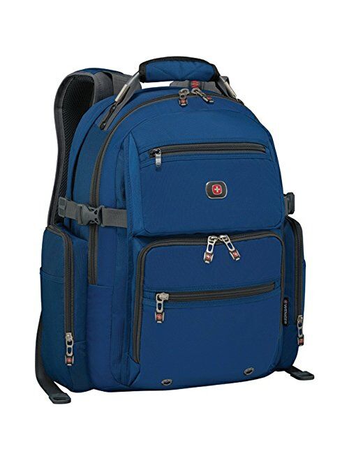 SwissGear Breaker Backpack with 16" Laptop Pocket & 10" Tablet Pocket Blue