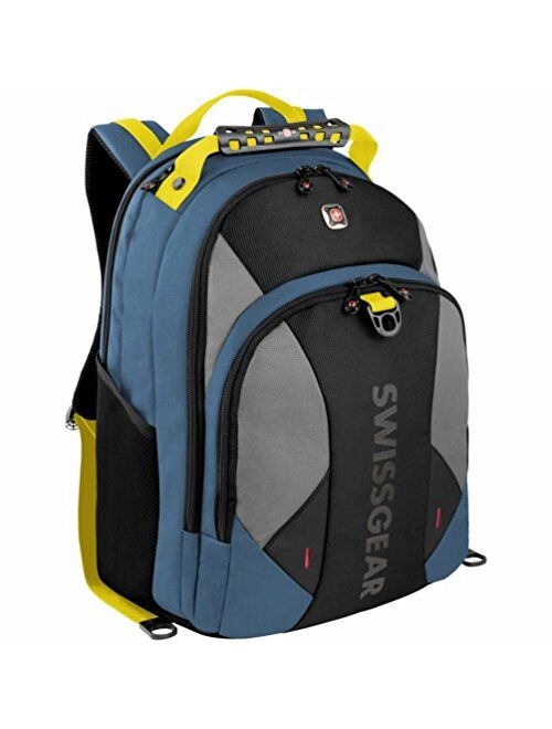 SwissGear Pulsar Backpack with 16" Padded Laptop Pocket (Dark Blue/Chart)
