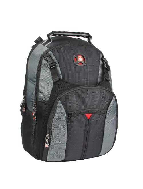 SwissGear The SHERPA Laptop Notebook Computer Backpack - Red/Black