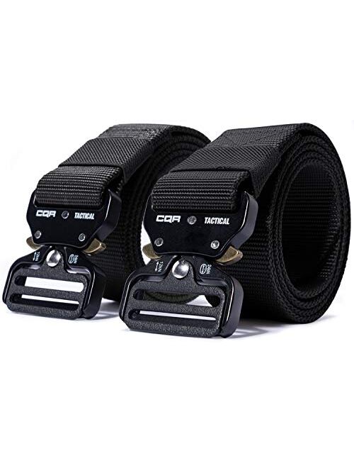 Buy CQR 1 or 2 Pack Tactical Belt, Heavy Duty Belt, Military Style 