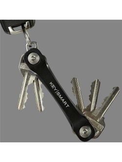 Curv Group 249765 KeySmart Flex Compact Key Holder, Black