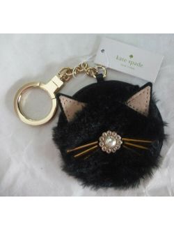 Kate Spade Cat Pouf, Key Chain, Handbag Charm, NWT