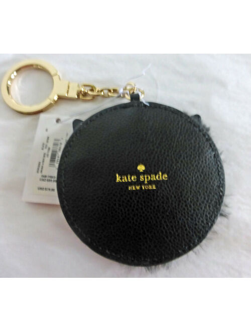 Kate Spade Cat Pouf, Key Chain, Handbag Charm, NWT