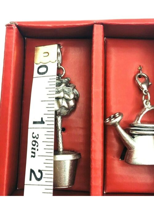 Pottery Barn Charms Gardener Charm Set Of 3 Lobster Claw Charms Crafts Keychain