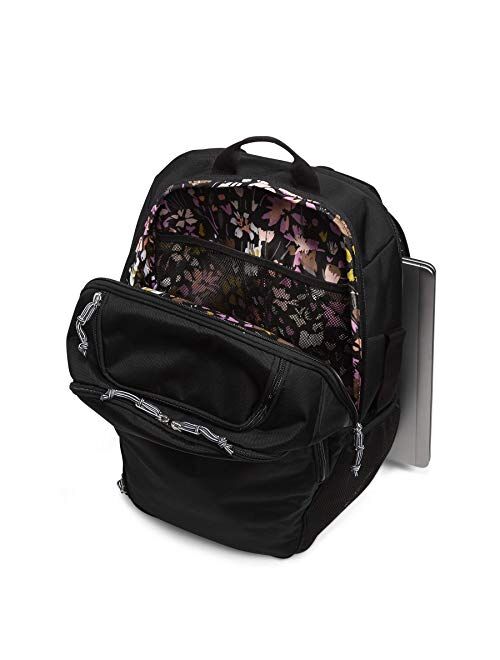 Vera Bradley Women's Lighten Up Journey Backpack, Black, One Size