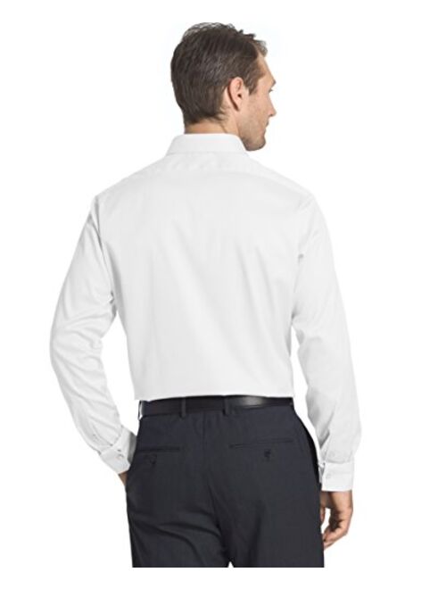 Calvin Klein Solid Slim Fit Wrinkle Free Non Iron Dress Shirts