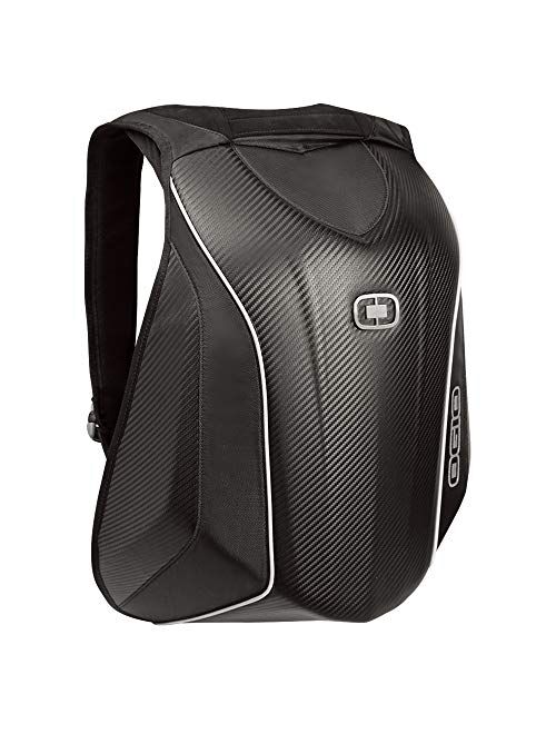 OGIO 123006.36 No Drag Mach 5 Motorcycle Backpack - Stealth Black, 12.5" H x 10" W x 1.5" D