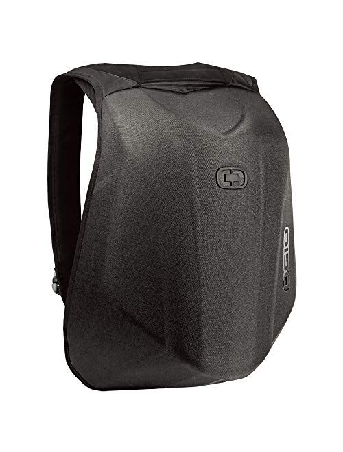 OGIO 123008.36 No Drag Mach 1 Motorcycle Backpack - Stealth Black, 19" H x 12.5" W x 6.5" D
