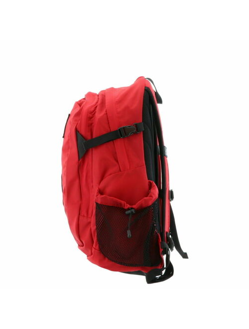The North Face Hot Shot SE Backpack Red Laptop Tablet Sleeve Pockets