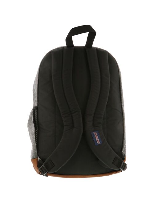 JanSport Cool Student Laptop Backpack, Grey Letterman