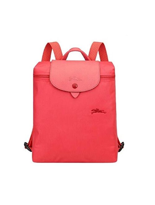 LongChamp Women's Le Pliage Club Backpack Grenade Pink