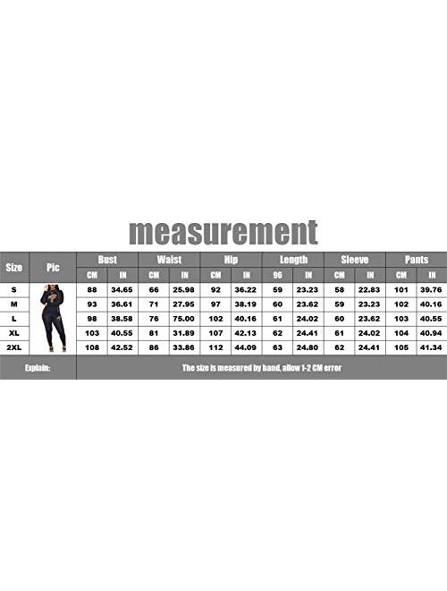 Molisry Women Money Print Two Piece Outfits Long Sleeve Bodycon High Waist Leggings