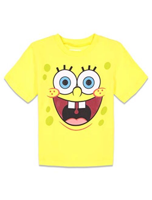 Nickelodeon Spongebob Squarepants Boys T-Shirt Shorts Set Mesh