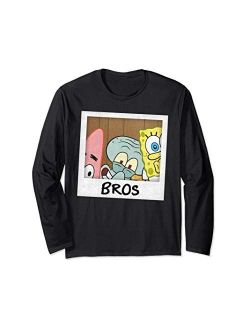 Spongebob Bros Polaroid Long Sleeve T-Shirt