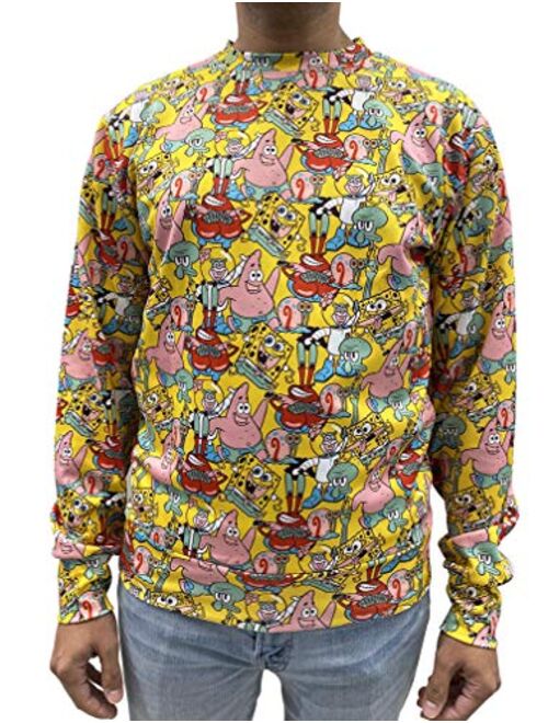 3D Sweatshirt for Men,Women Spongebob Squarepants Pullover Graphic Sweatshirt