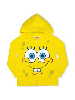 Nickelodeon Boy's Spongebob Squarepants Character Hoodie Jacket