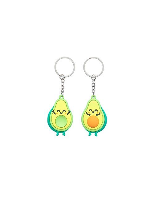 Mr. Wonderful woa09094em Set of 2 Pour These People Who Want to Perfection, Rubber Keychain, Multi-Couleur, 4x 4Inch (Each) 13x 15cm with The Pack