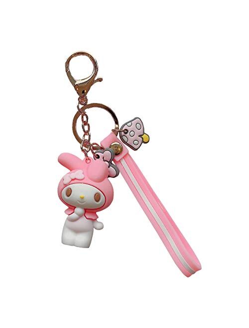 Cartoon Keychain Hello Kitty Womens Purse Charms For Handbags Cute Key chain