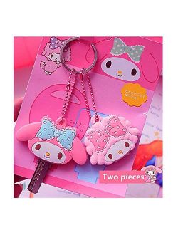 Kerr's Choice My Melody Key Chain Key Cover Key Caps Bag Accessories Sanrio Gift Keychain -- My Melody